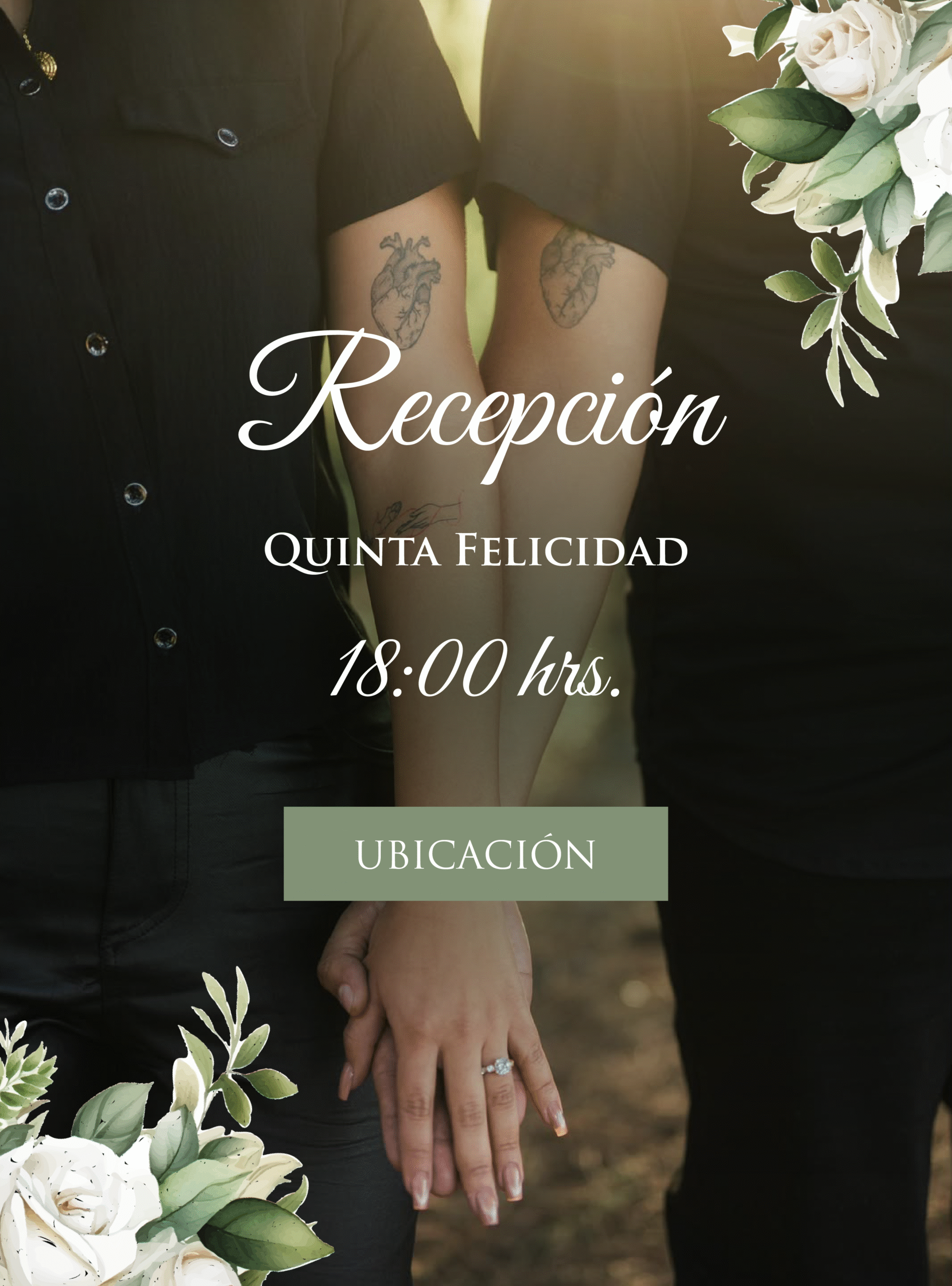 Ubicación de la recepción